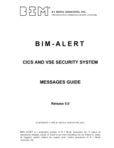 bim-alert - CSI International