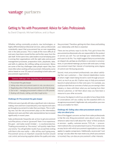 Getting to Yes with Procurement Advice for Sales Professionals.indd