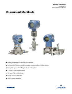 Rosemount Manifolds