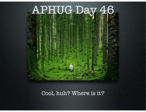 APHUG Day 46