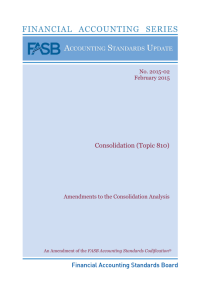 Consolidation (Topic 810)