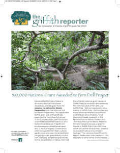 GP Reporter [SUMMER 2013] - Friends of Griffith Park