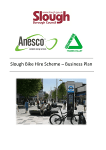 Slough Bike Hire Scheme – Business Plan