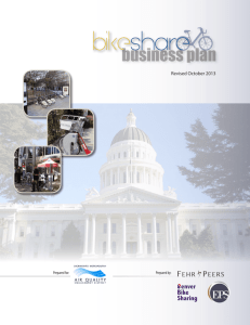 Bike Share Business Plan - Sacramento Metropolitan Air Quality