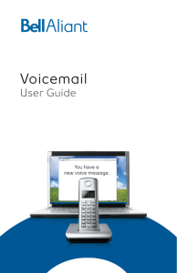 Voicemail - Bell Aliant