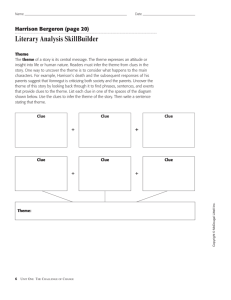 Literary Analysis SkillBuilder