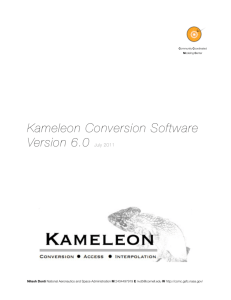 Kameleon Conversion Software