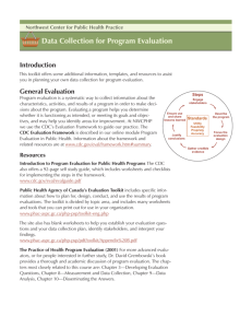 Data Collection for Program Evaluation