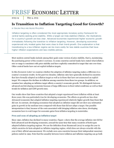 Is Transition to Inflation Targeting Good for Growth?