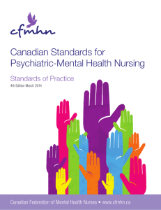 Canadian Standards for Psychiatric
