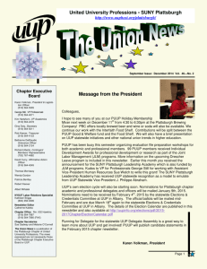 December 2014 newsletter