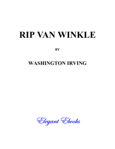 Rip Van Winkle