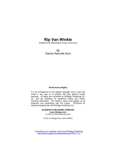 Rip Van Winkle - Eldridge Plays & Musicals