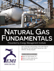 Natural Gas Fundamentals