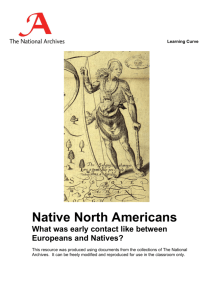 Native North Americans - The National Archives