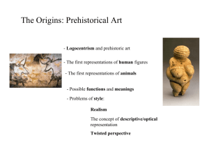 The Origins: Prehistorical Art