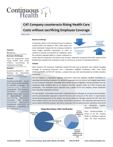 CAT company Case Study