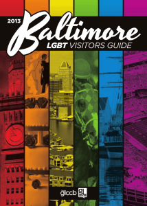 LGBT VISITORS GUIDE - Baltimore Gay Life