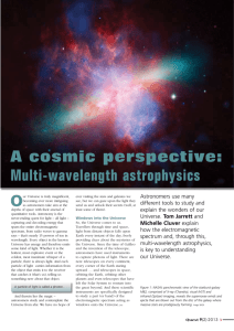 A cosmic perspective: Multi-wavelength astrophysics