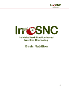 Basic Nutrition - University of Minnesota Extension
