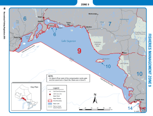 2015 Fishing Ontario Recreational Fishing Regulations Summary