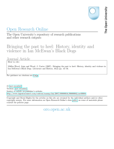 Open Research Online Bringing the past to heel: History, identity