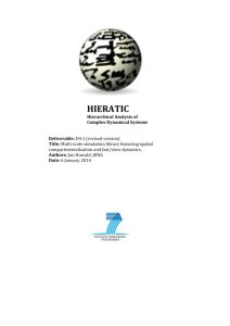 D4.1 - HIERATIC