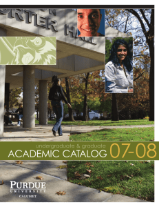 Purdue University Calumet - 2007