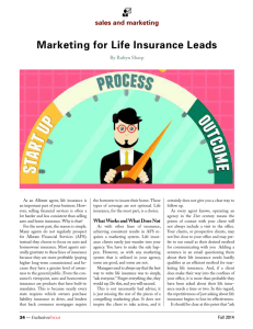 Marketing for Life Insurance Leads