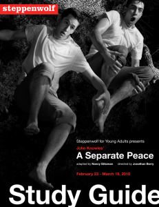 A Separate Peace - Steppenwolf Theatre Company