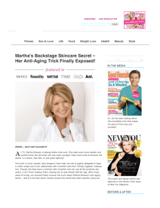 Martha's Backstage Skincare Secret – Her Anti