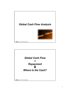 Global Cash Flow - Center for Farm Financial Management