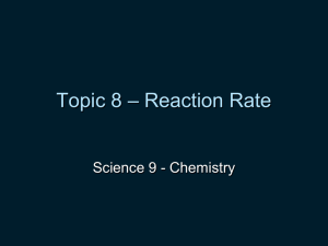 chemical reactions - miss klassen's page
