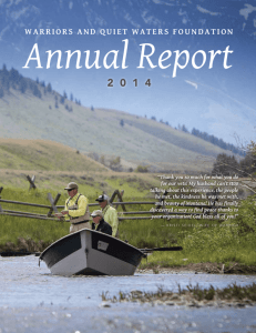 Annual Report - Warriors & Quiet Waters