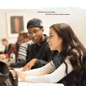 2014-2015 Annual Report - Norwalk Community College