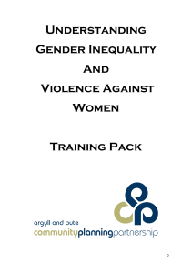 Understanding Gender Inequality And Violence Against Women