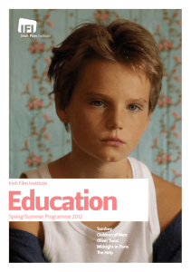 Education - Irish Film Institute