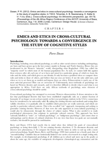emics and etics in cross-cultural psychology