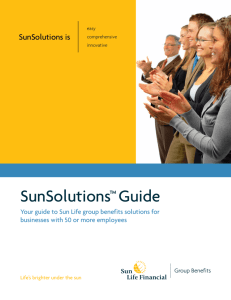 SunSolutions™ Guide - Sun Life Financial