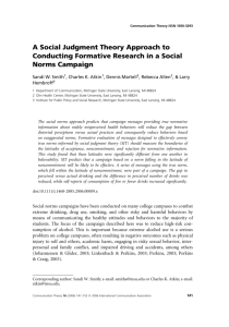 A social judgment theory approach to conducting formative