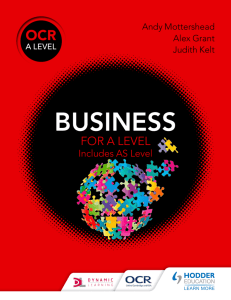 OCR A Level Business