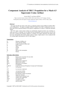 Component Analysis of TBCC Propulsion for a Mach - eLib