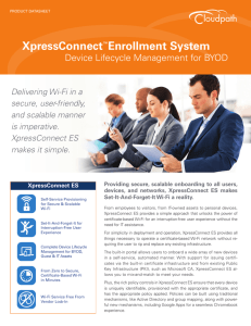 XpressConnect™Enrollment System