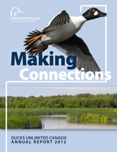Annual Report 2012 Full - Ducks Unlimited Canada