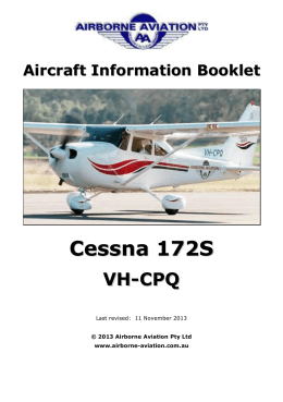 Checklist Cessna 172 P