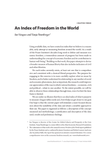 An Index of Freedom in the World