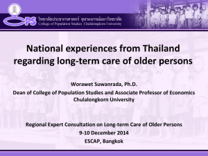 Long-term care in Thailand