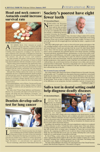 06-11 International News - Dental Tribune International