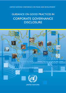 Guidance on Good Practices in Corporate Governance
