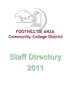 directory cover - HR Landing Page - Foothill